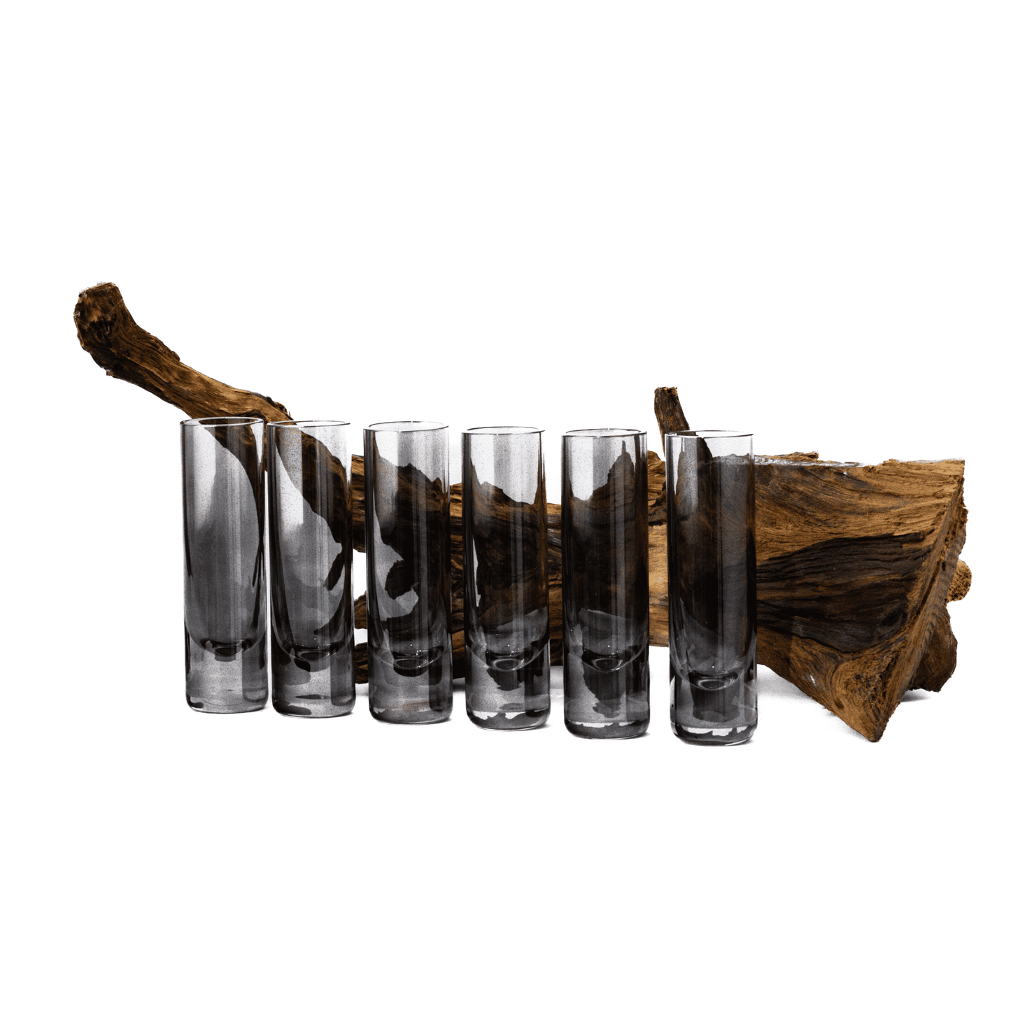 Obsidian Shot Glass (Limited Edition) - 6 Pack - AmberGlass V102
