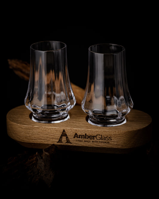 AmberGlass: Luxe Handgemaakt Glaswerk voor de Ware Genieter