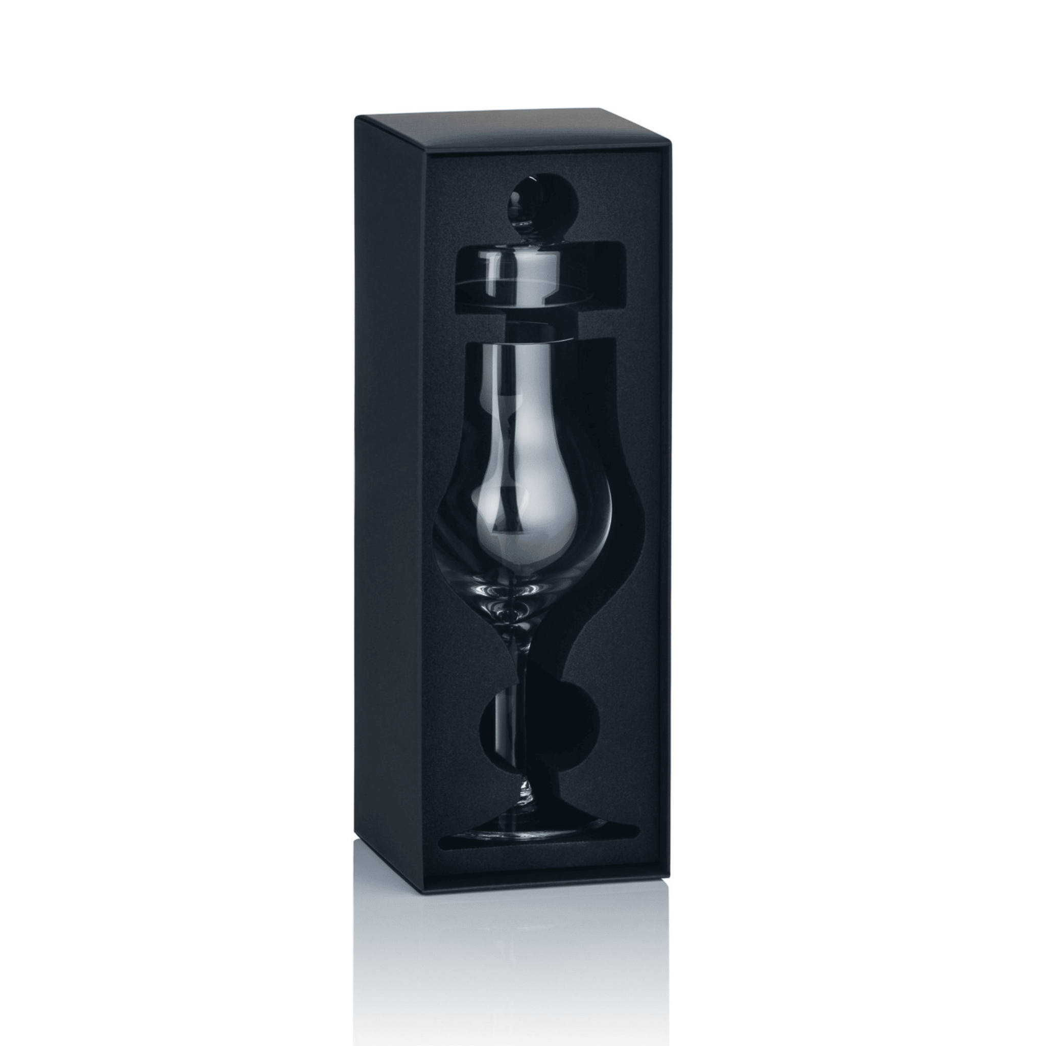 Image of Crystal Tulip Tasting Glass - Luxury Aroma Preserve - AmberGlass G100