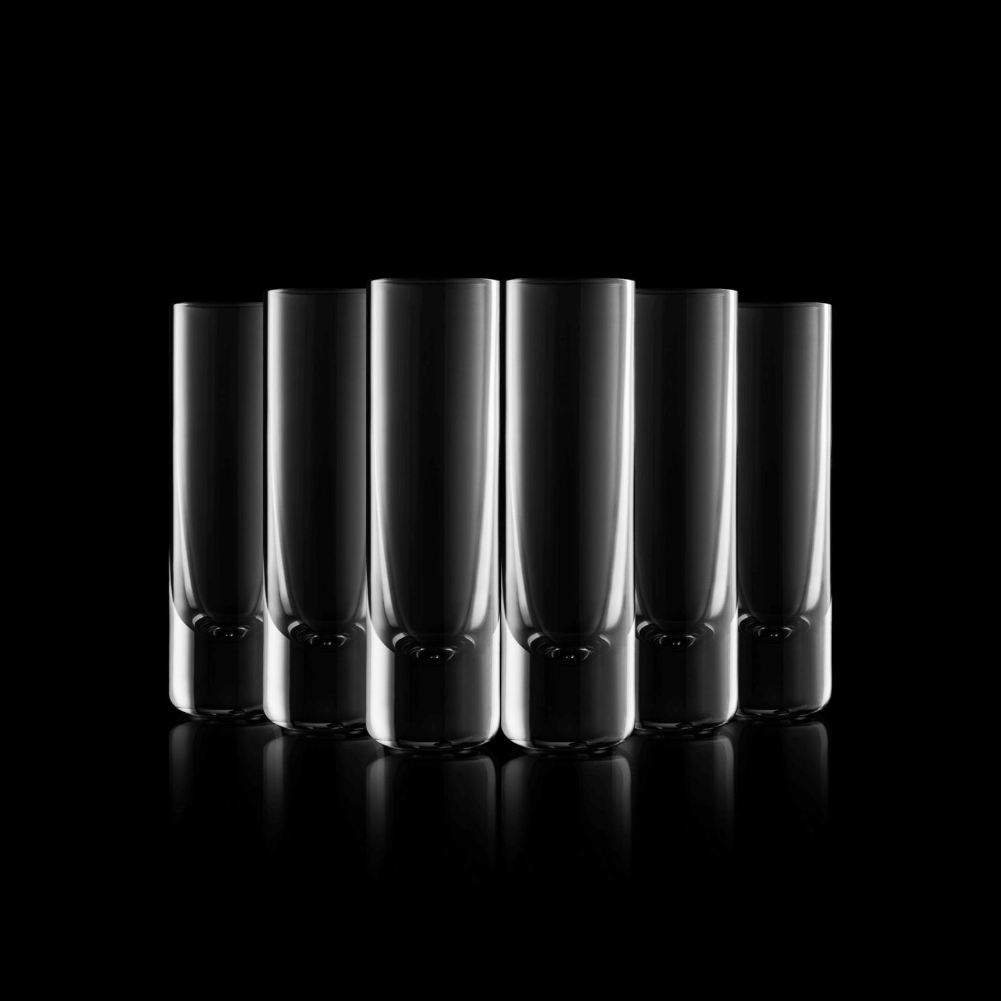 Obsidian Shot Glass (Limited Edition) - 6 Pack - AmberGlass V102